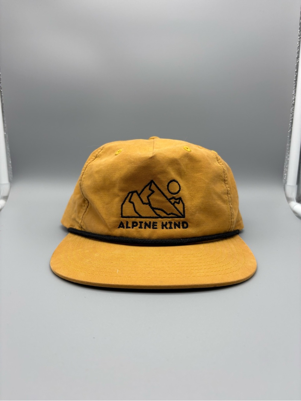 Alpine Kind | Camper Rope Hat - Tan Black